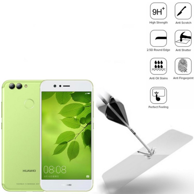 Apsauginis ekrano stikliukas (Huawei NOVA 2) Apsauginis ekrano stikliukas (Huawei NOVA 2)